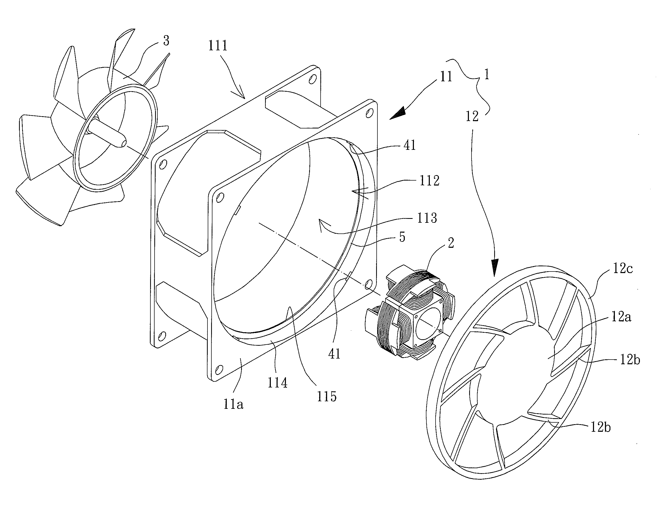 Low Vibration Fan