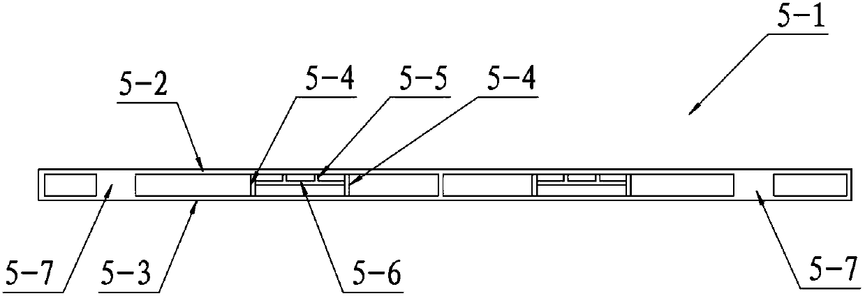 Integrated-form water-cooling power battery shell used for new energy automobiles