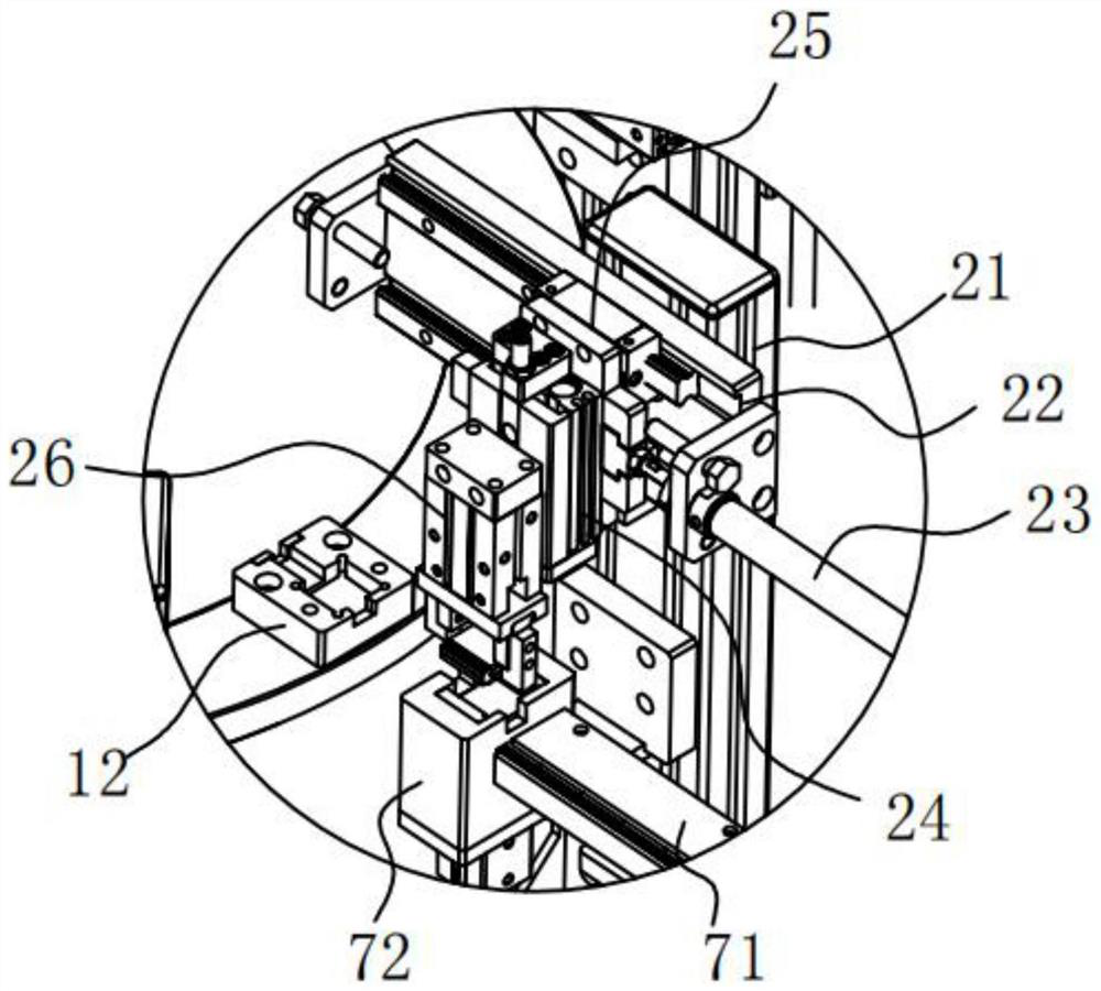 Steel wire seal lock cylinder assembling and riveting integrated equipment