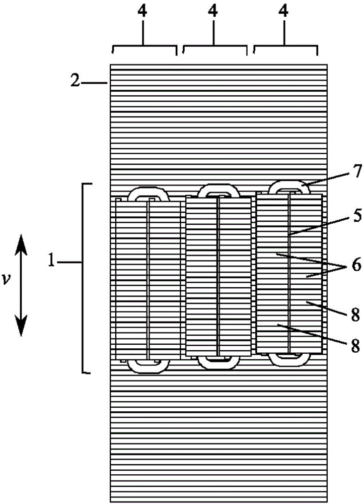 Flat-plate-type transverse magnetic flux switching permanent magnet linear motor