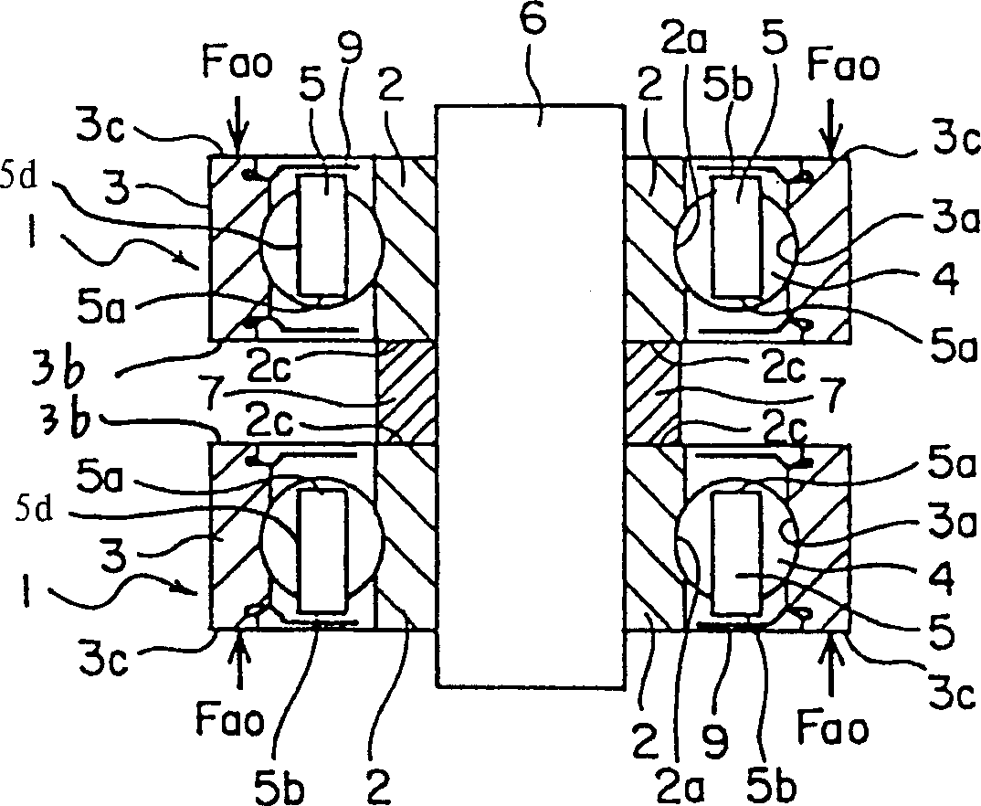 Rolling bearing and bearing unit