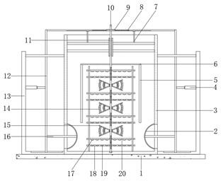 Aging accelerating device for perfume processing