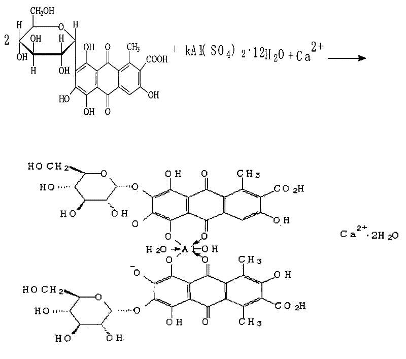 Method for preparing water-soluble cochinilin color lake