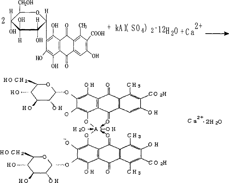 Method for preparing water-soluble cochinilin color lake