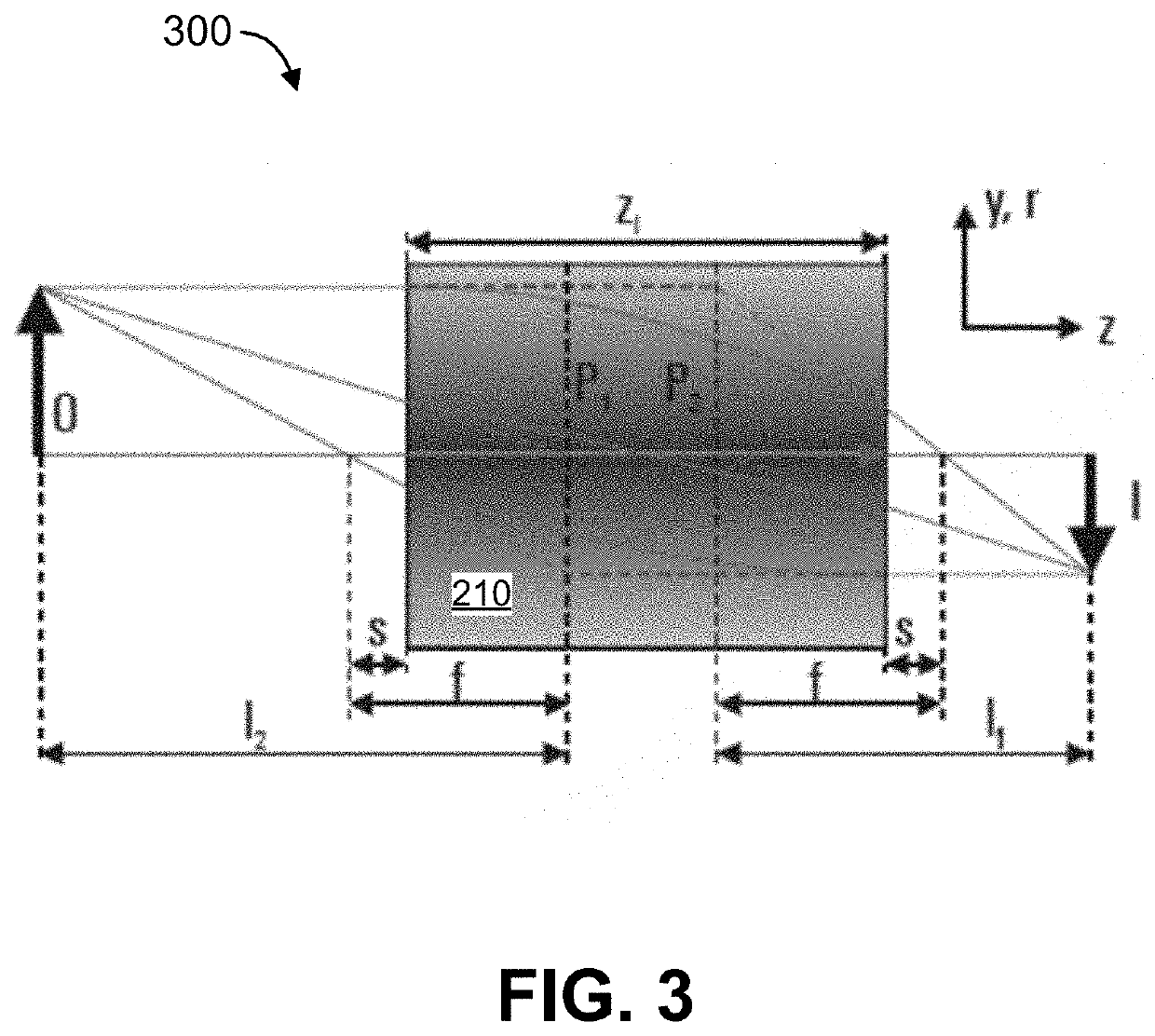 Hybrid refractive gradient-index optics for time-of-fly sensors