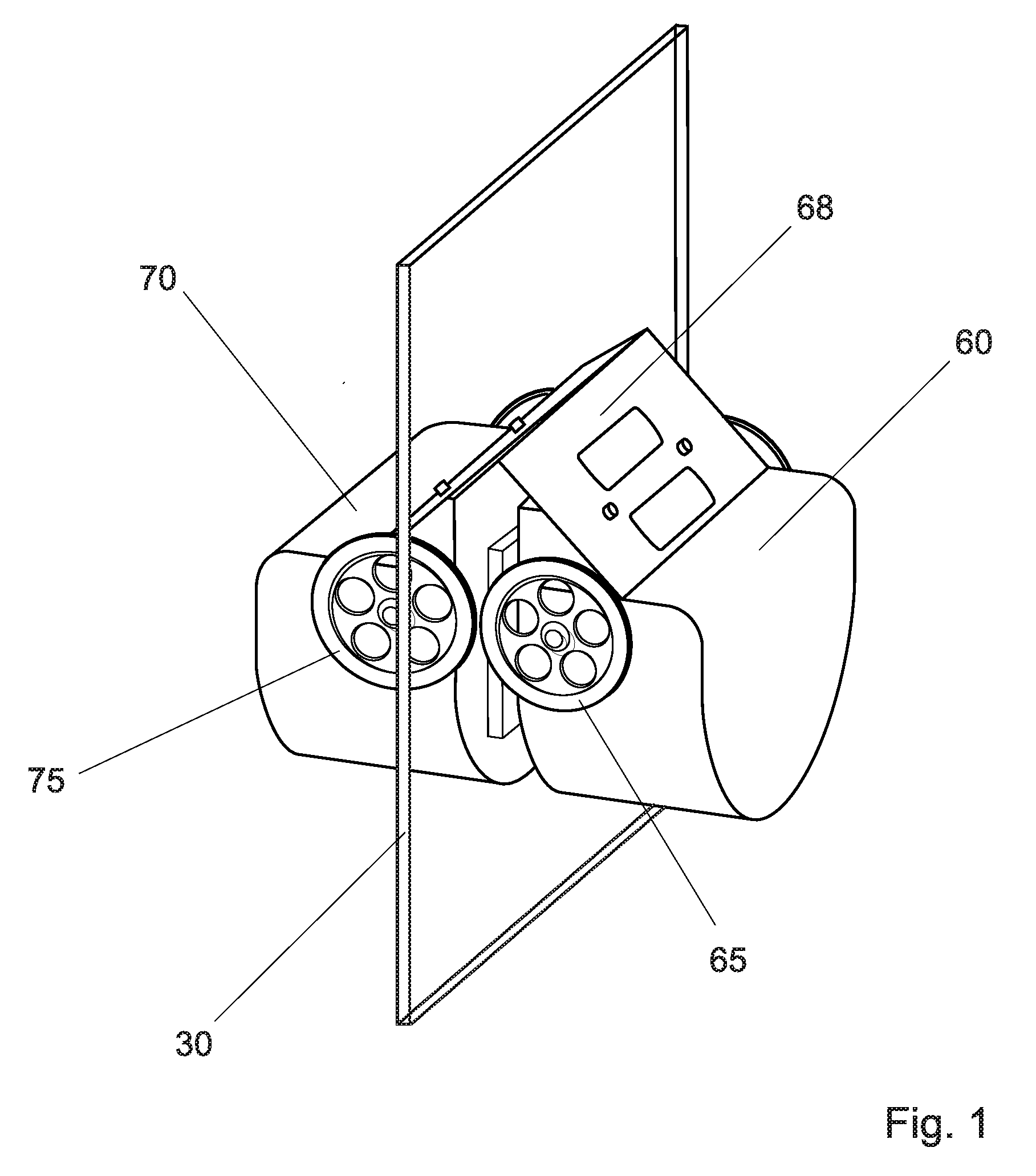 Robotic locomotion method and mobile robot