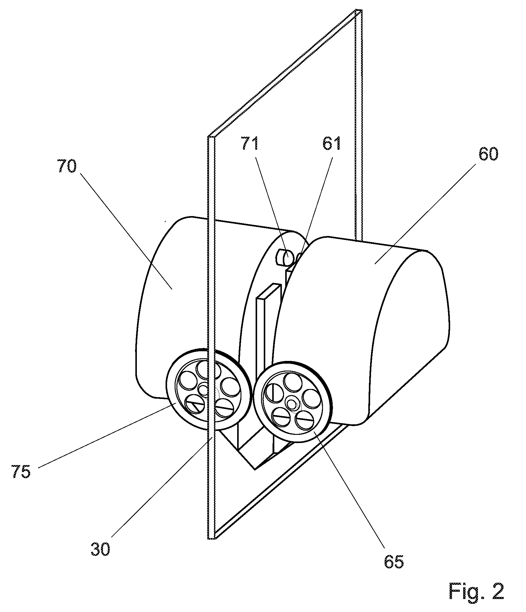 Robotic locomotion method and mobile robot