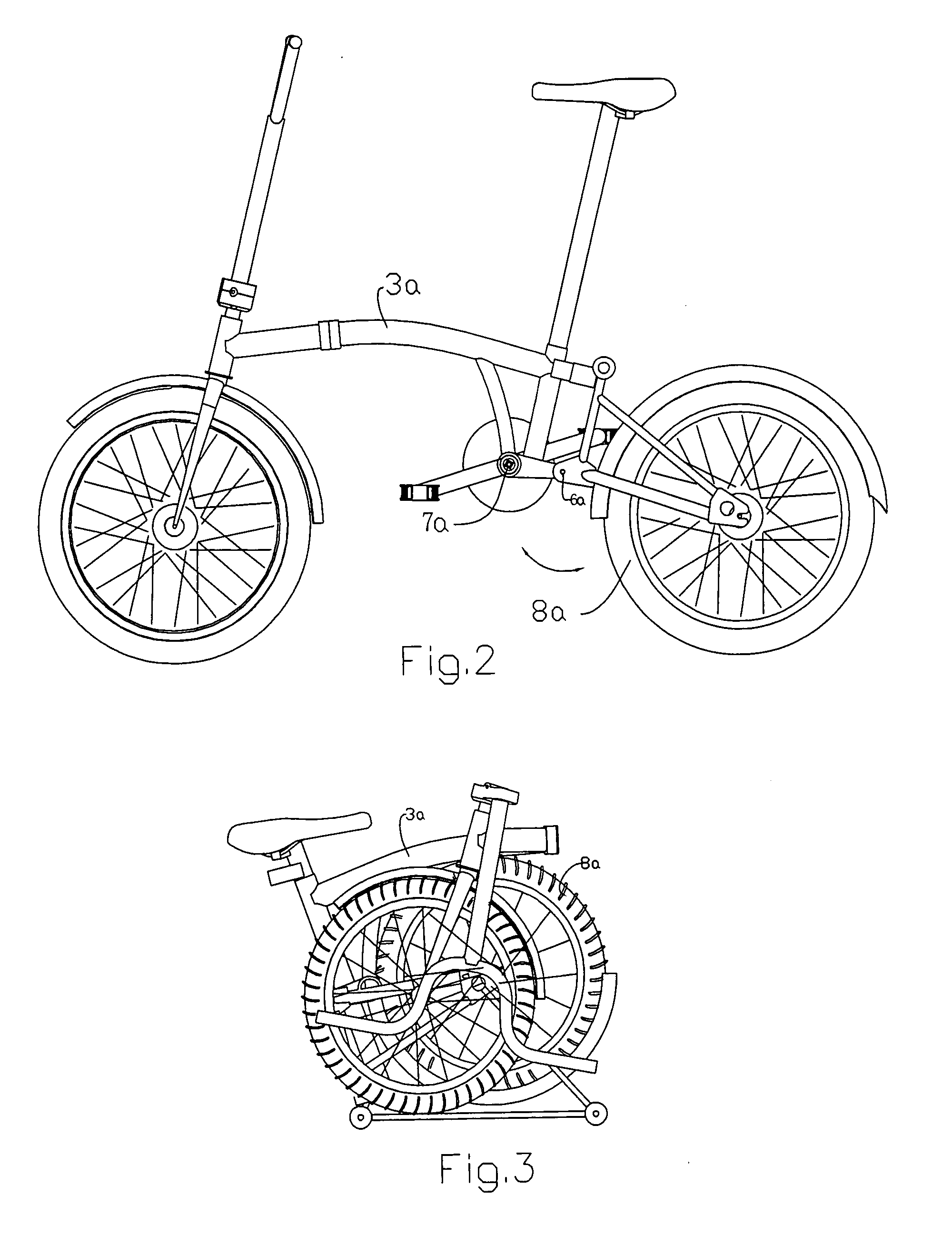 Folding bicycle