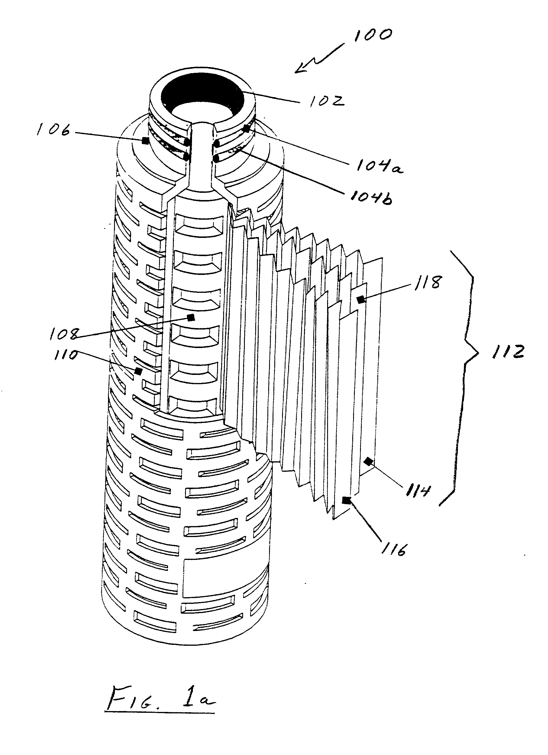 Filter cartridge having high area microporous membrane