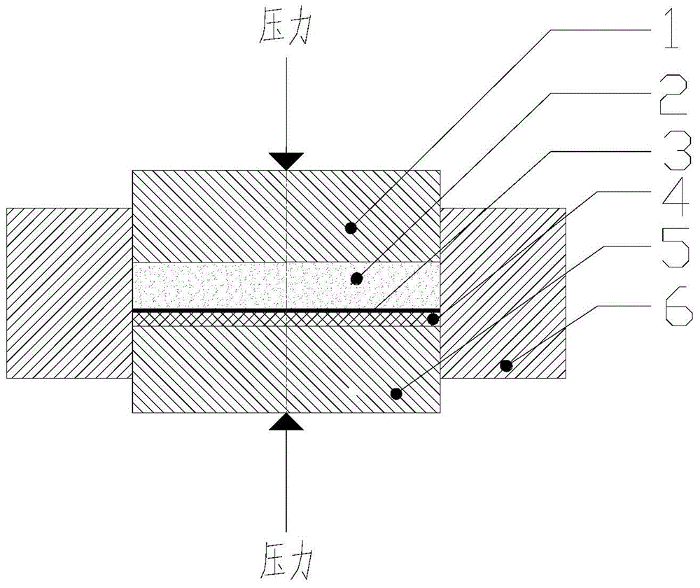 Preparation method for metalized layer of copper-indium-gallium-selenium target material