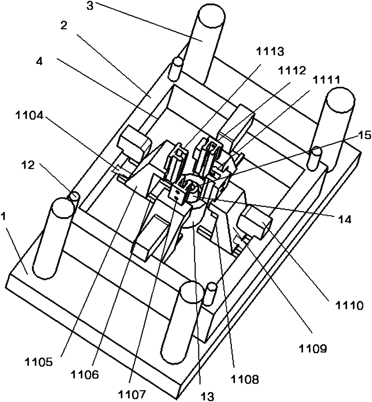 Spline housing forming mould