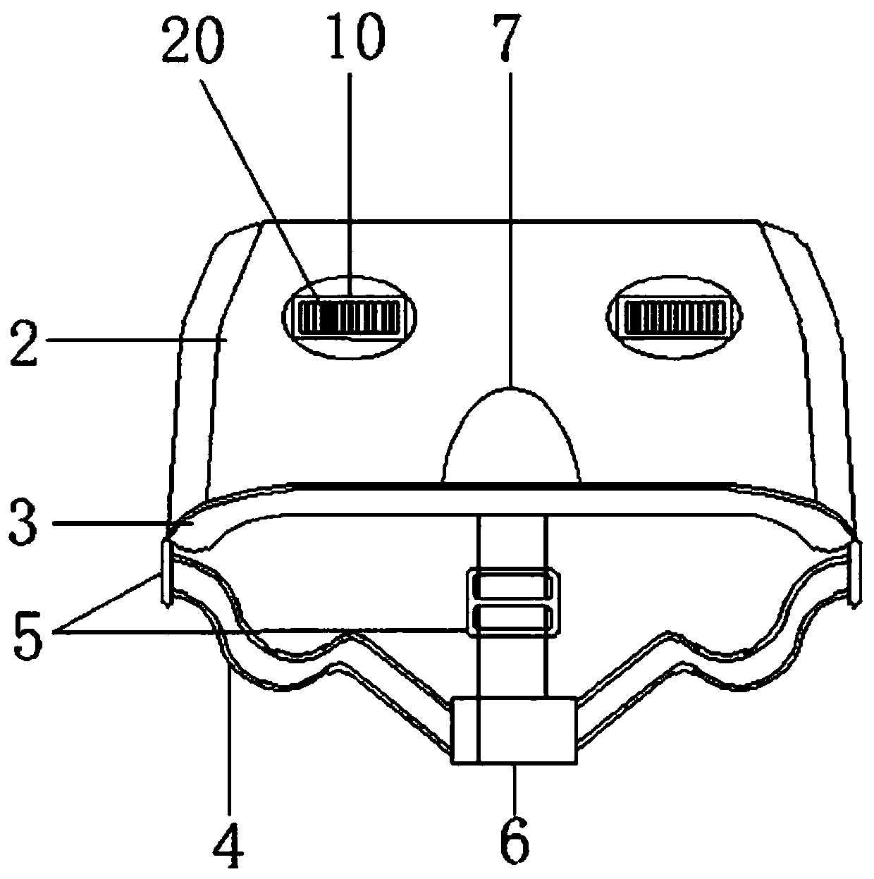 An adjustable vision care instrument