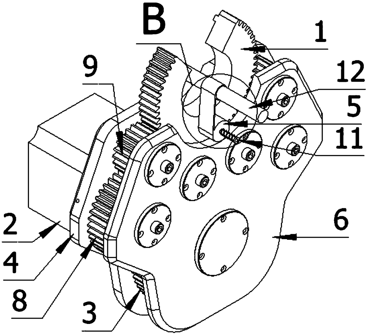 Insulating tape automatic winding device