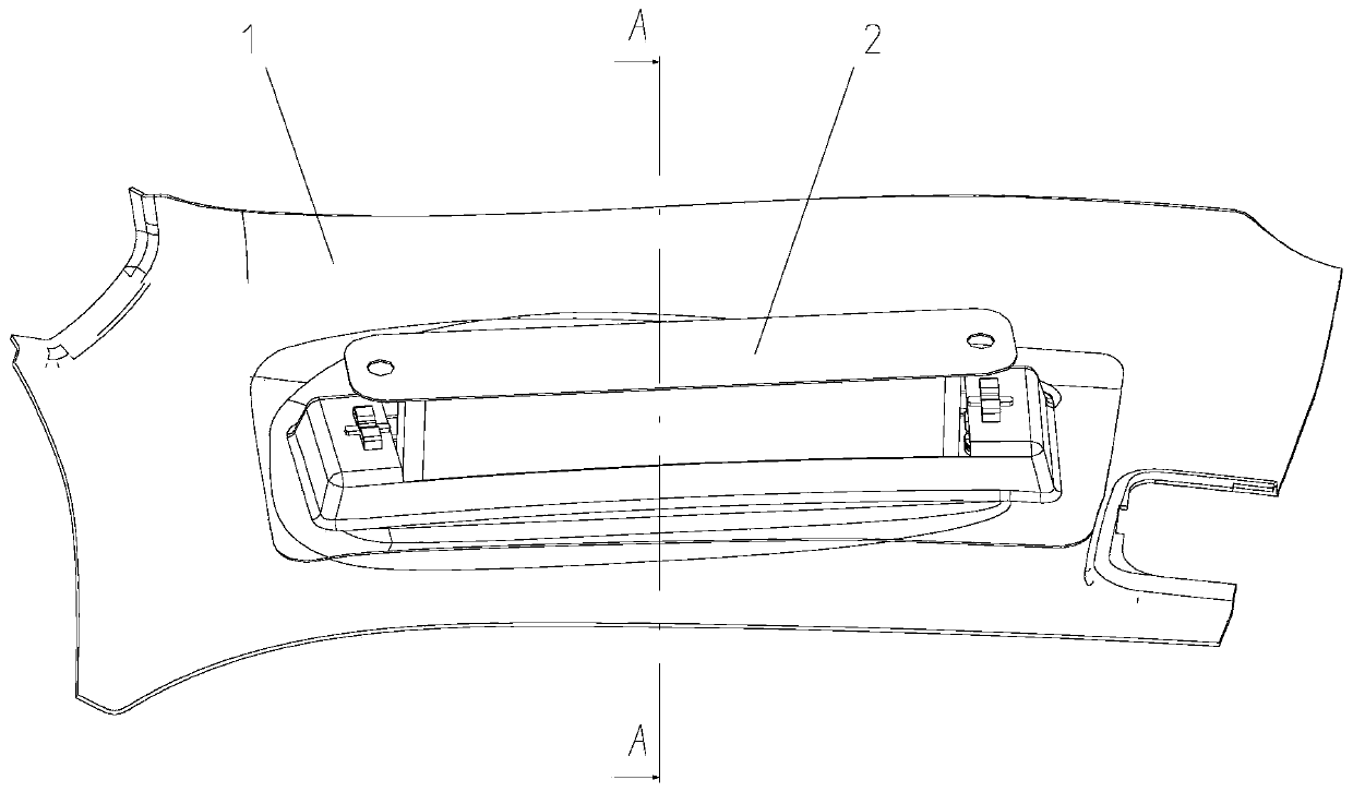 Automobile passenger sunshade structure