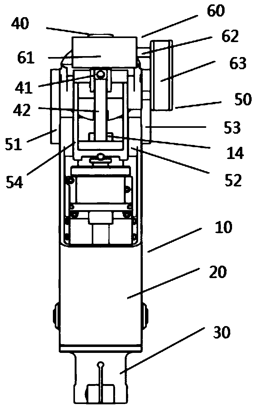 Active-passive hybrid control type hydraulic four-linkage rod prosthetic knee joint