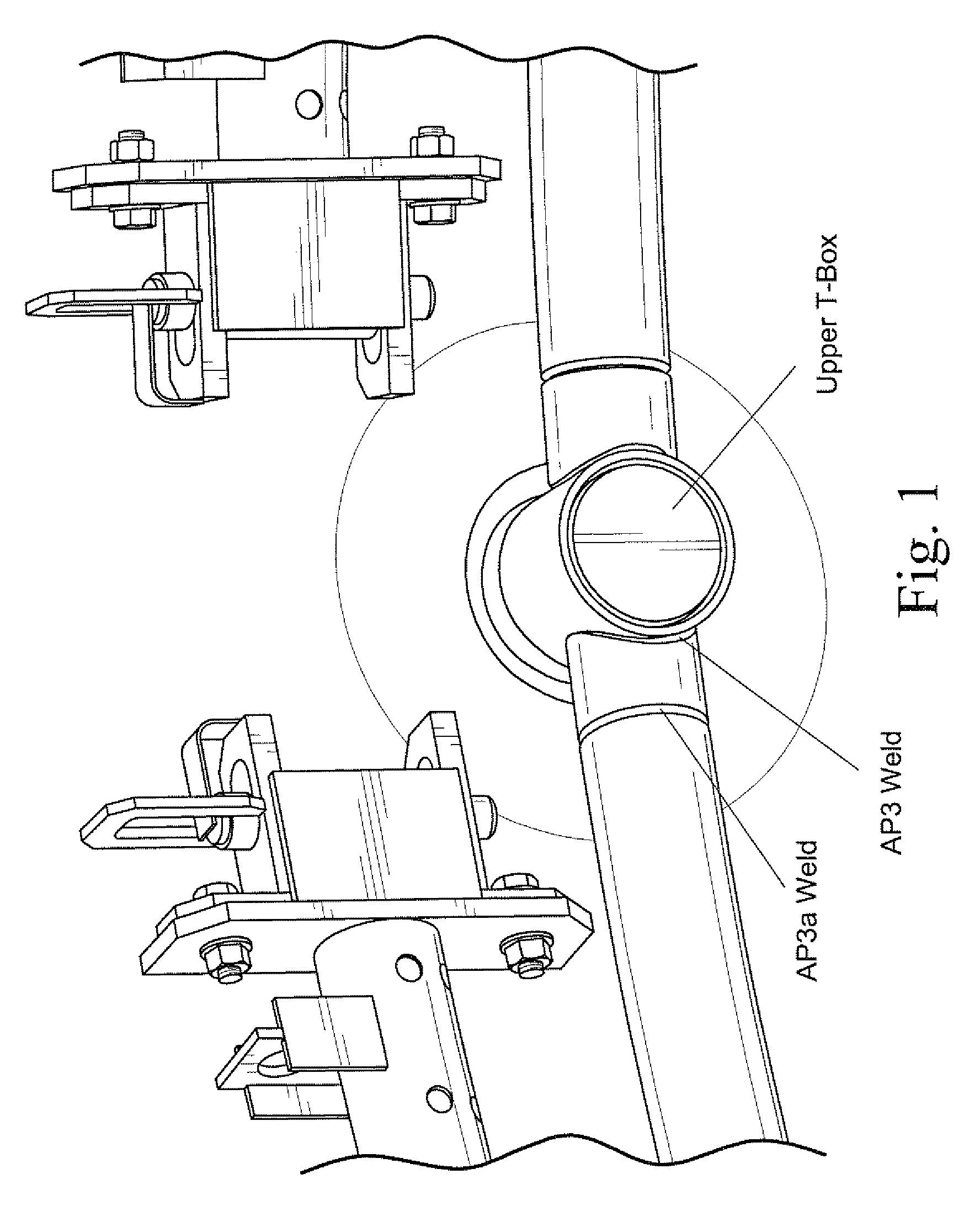 Apparatus and method for repairing a core spray line pipe weld joint