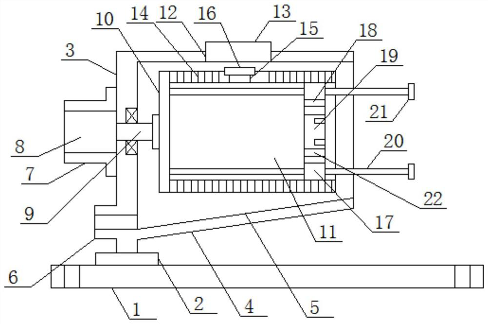 Centrifugal dehydration device for textile fabric dehydration device