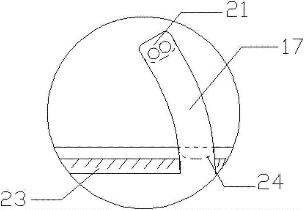 Foldable W type oil absorption ship