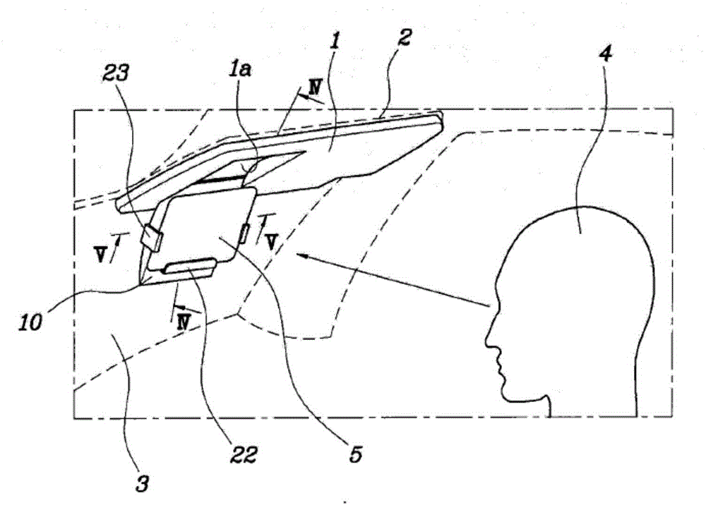 Electronic display screen for vehicle and vehicle