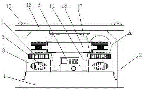 Copper strip edge burr removing and machining device