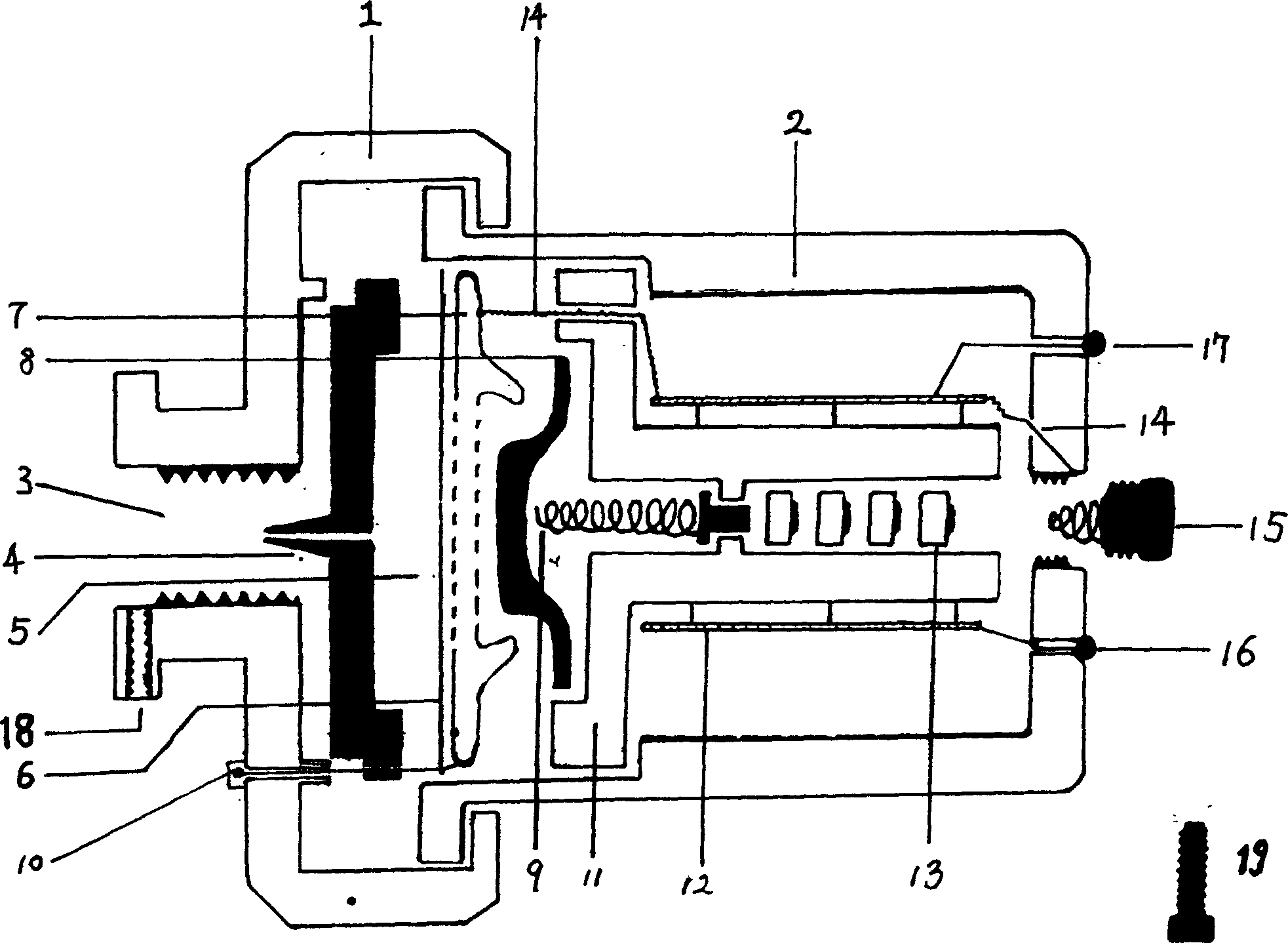 Motor vehicle tyre leackage full antomatic radio alarming apparatus