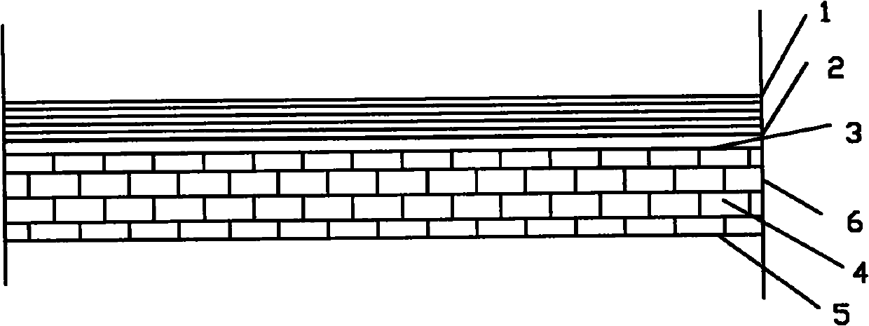 Composite three-dimensional sandwich flame-retardant heat insulating decorative board