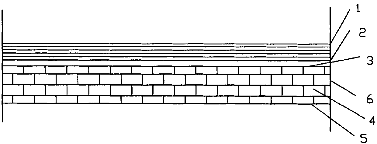 Composite three-dimensional sandwich flame-retardant heat insulating decorative board