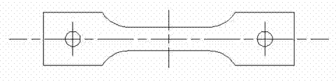 Tensile test special fixture used for sheet metal or metal foil and using method