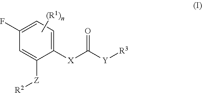 Fluorophenyl substituted muscarinic receptor ligands with selectivity for m3 over m2