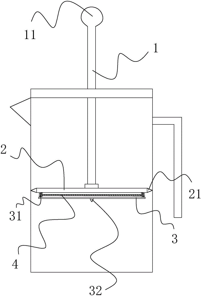 Highly-efficient french press