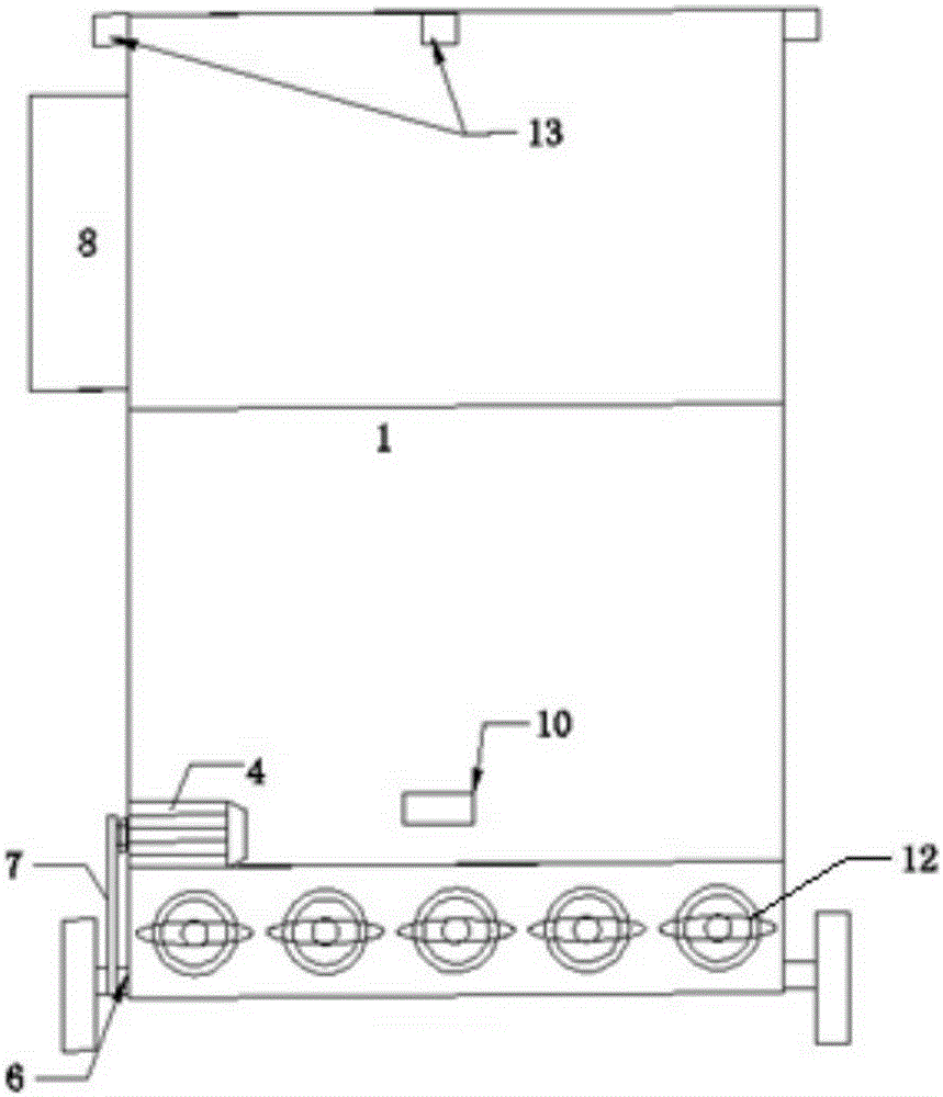 Automatic organic material feeding equipment suitable for worm bioreactor