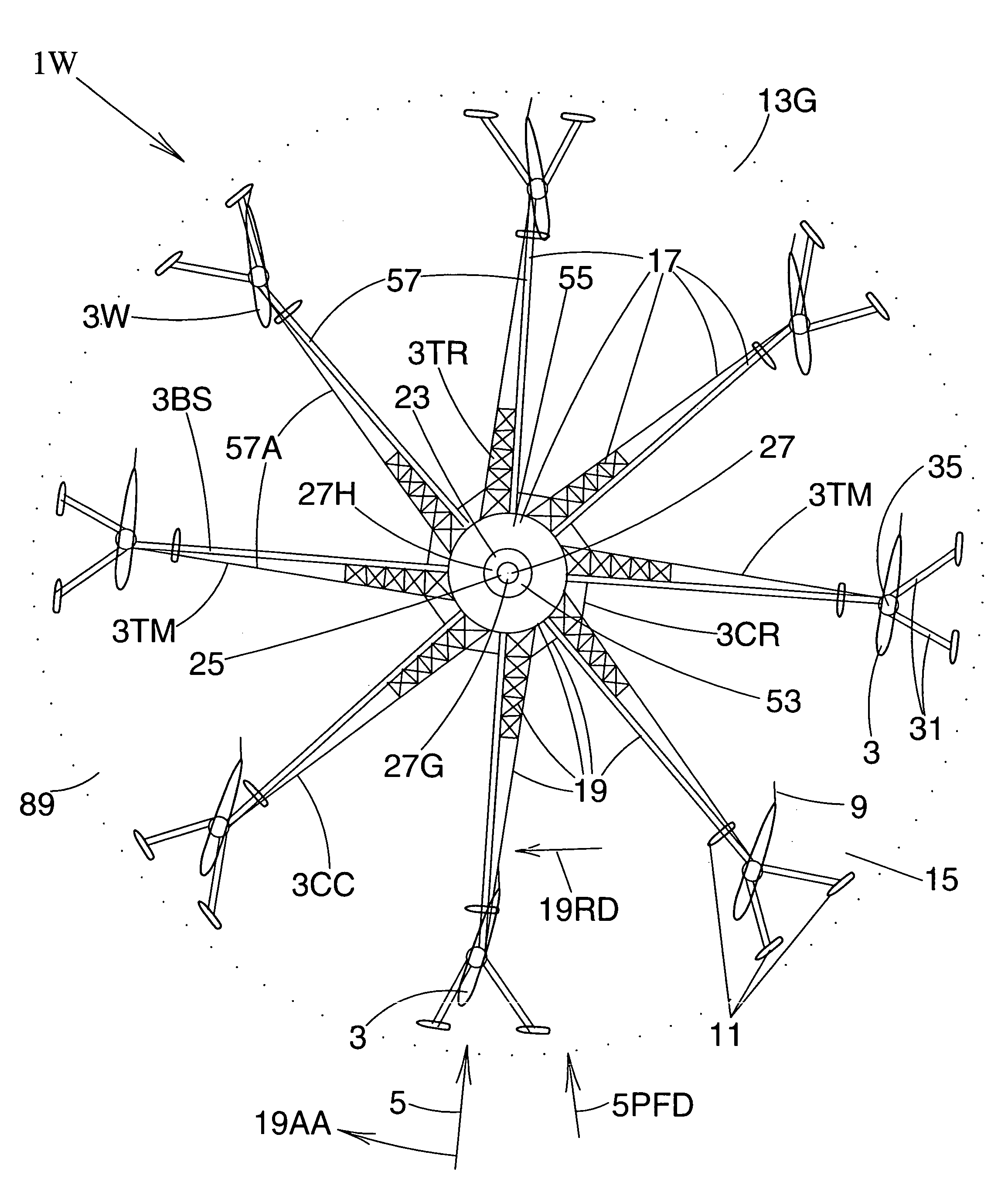 Wind energy harvesting system on a frozen surface