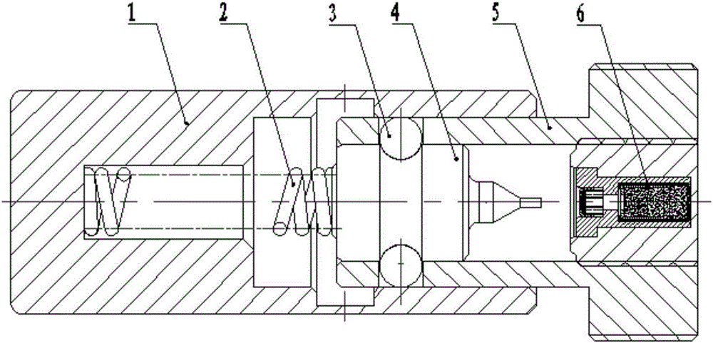 Unlocking energy storage spring triggering device for oil-gas well perforation initiation