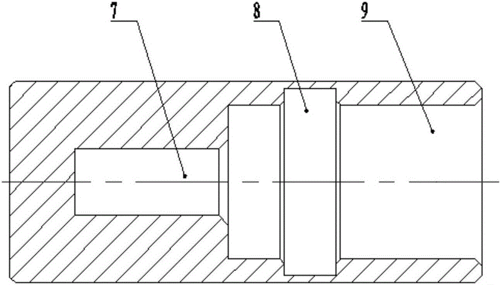 Unlocking energy storage spring triggering device for oil-gas well perforation initiation