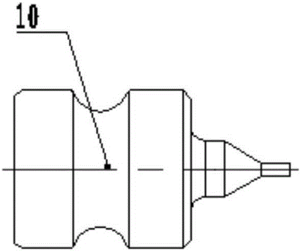 Unlocking energy storage spring triggering device for oil-gas well perforation initiation