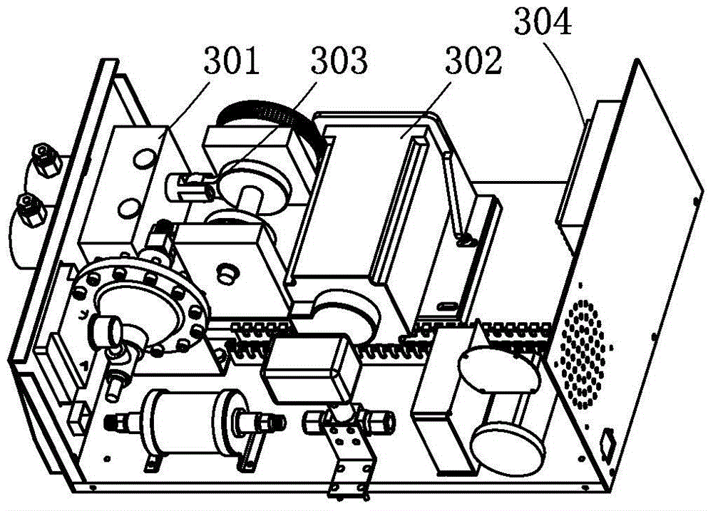 A constant flow pump microchannel reaction unit device