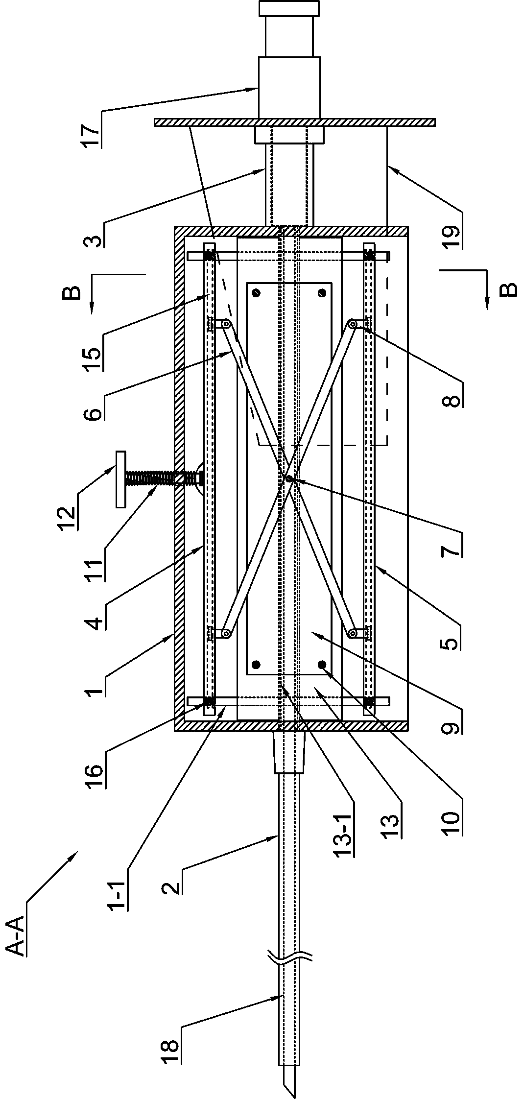 Artery puncture needle