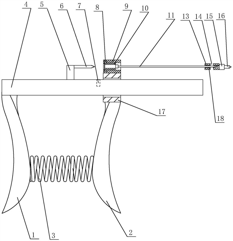 Closed-loop type discarded medical syringe needle processing device