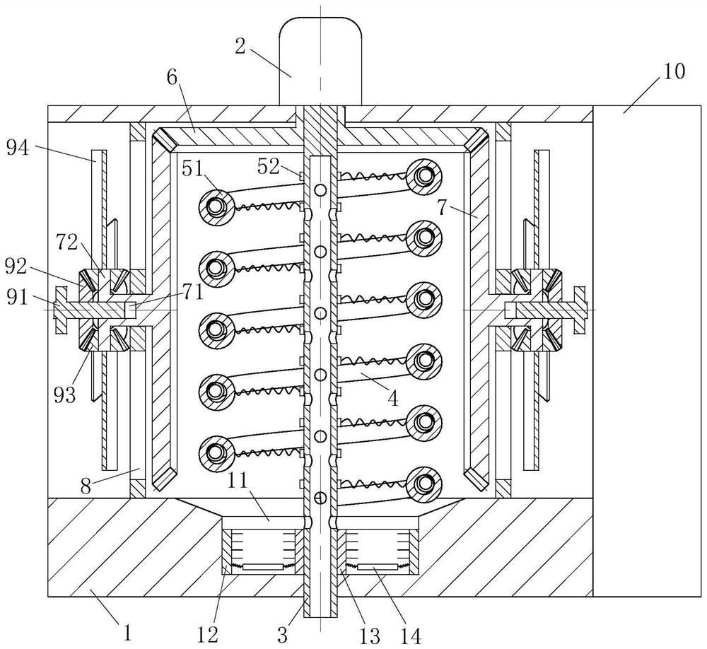 An industrial flue gas scr denitration treatment system