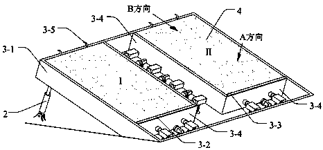 Mountain caterpillar tractor traction adhesion performance test platform