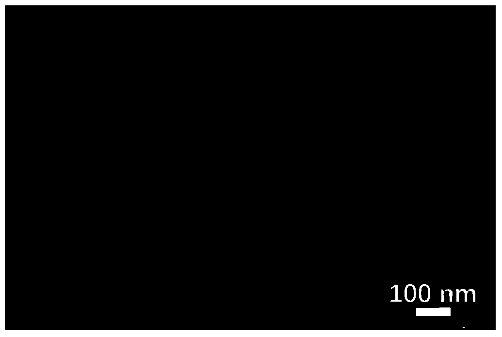 A carbon nanofiber composite membrane embedded in tungsten carbide and its preparation and application