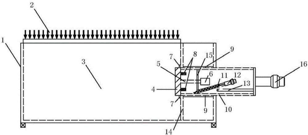 Bicircle shield soil chamber residue soil flow characteristic visual observational experiment system and method