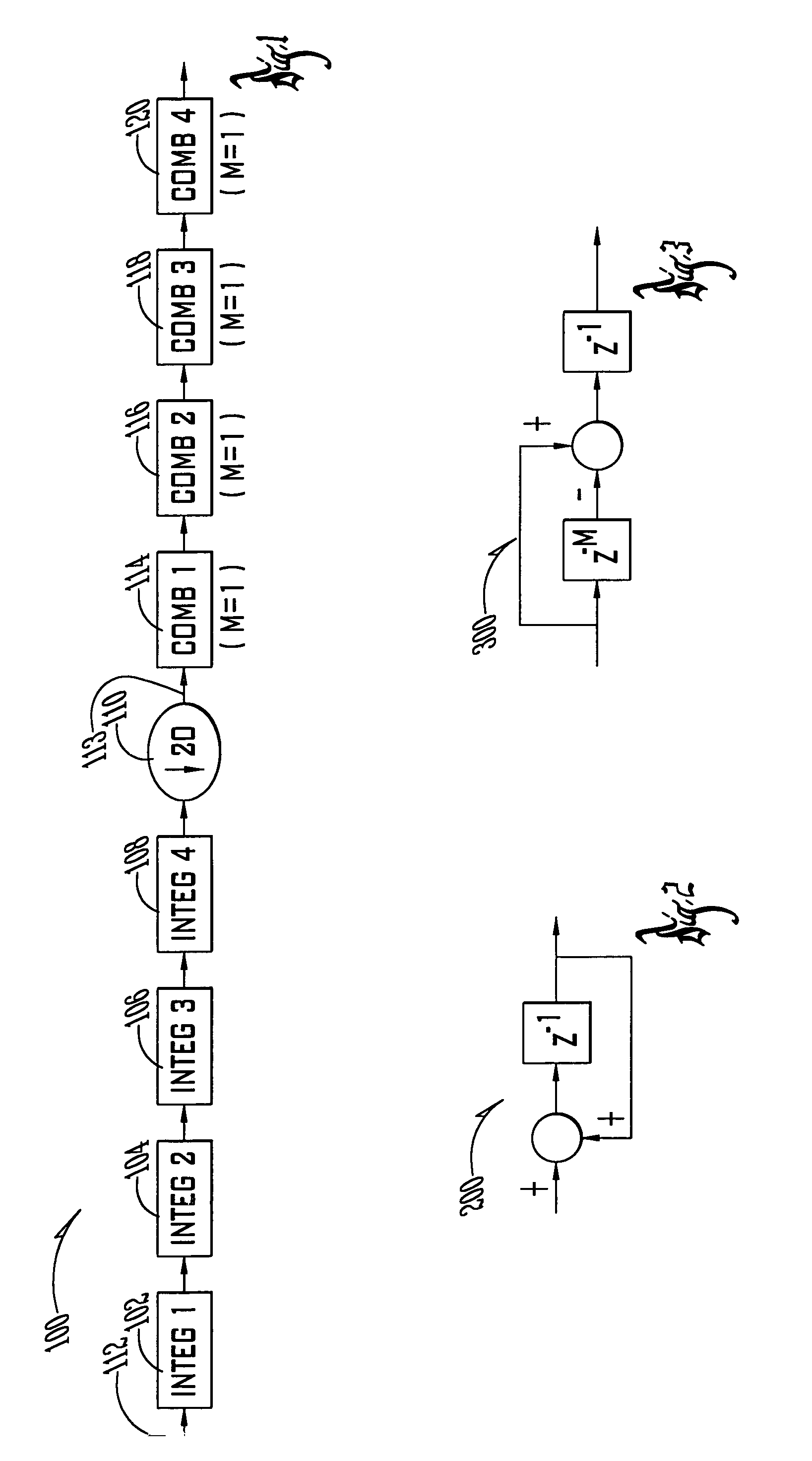 Tailored response cascaded integrator comb digital filter and methodology for parallel integrator processing