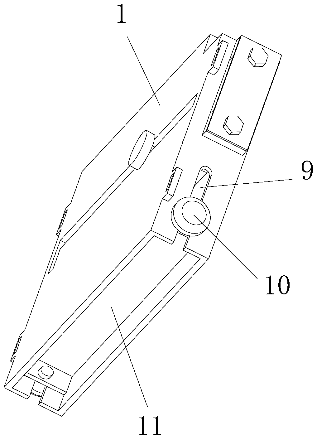 Storage box for storing binding wires and preparation method of storage box