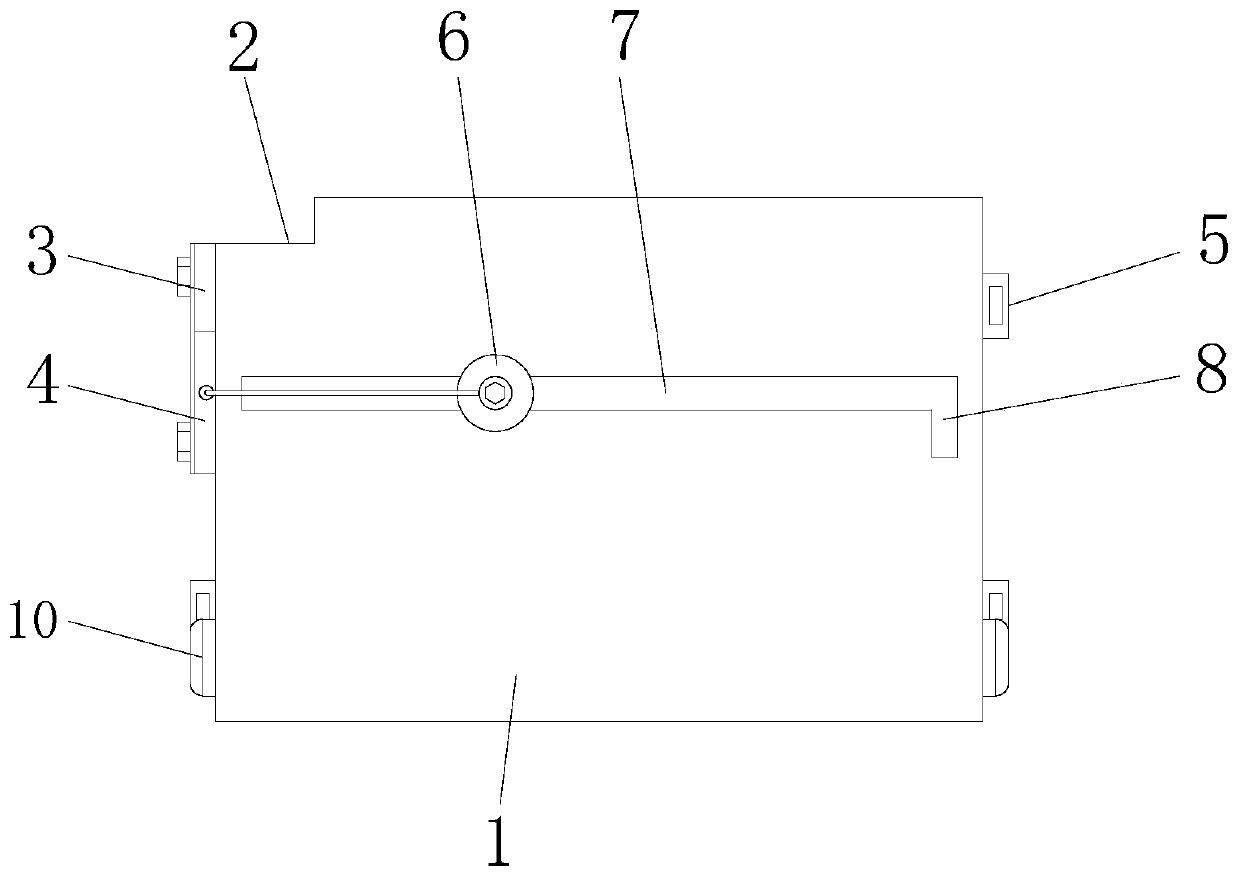 Storage box for storing binding wires and preparation method of storage box