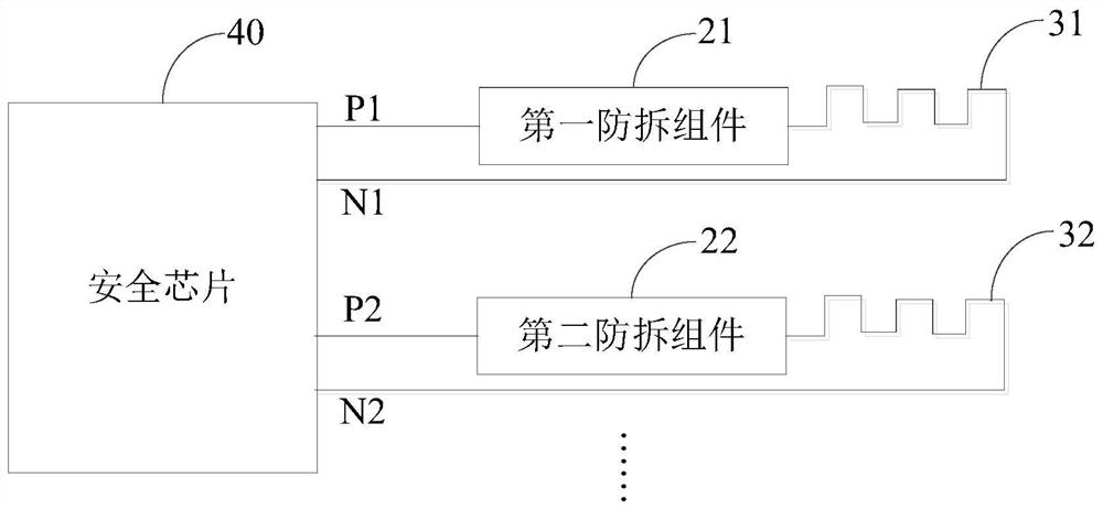 Anti-disclosure structure and electronic equipment