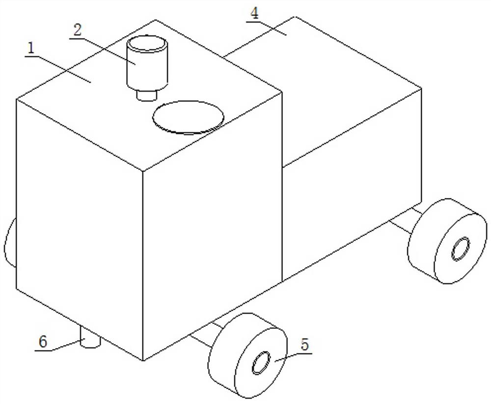 Crack sealing machine for road crack disposal