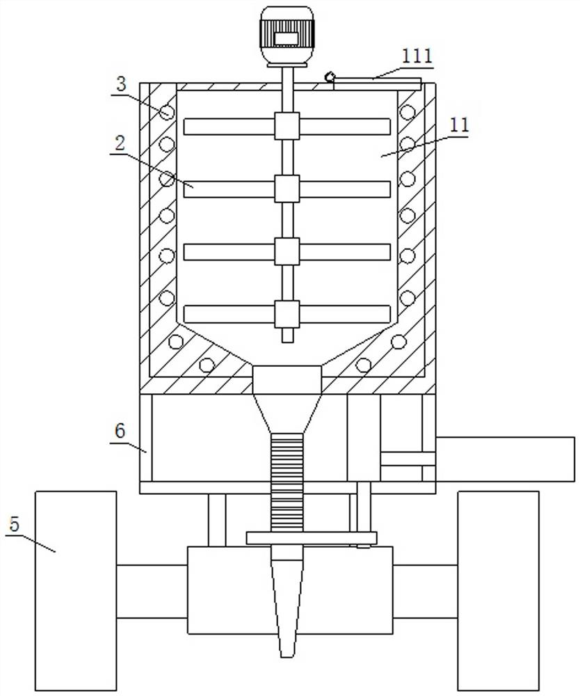 Crack sealing machine for road crack disposal