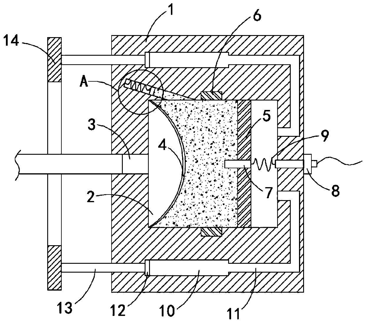 An all-round contact socket