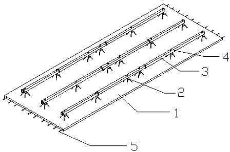 Assembly tool type truss superimposed sheet and construction method thereof